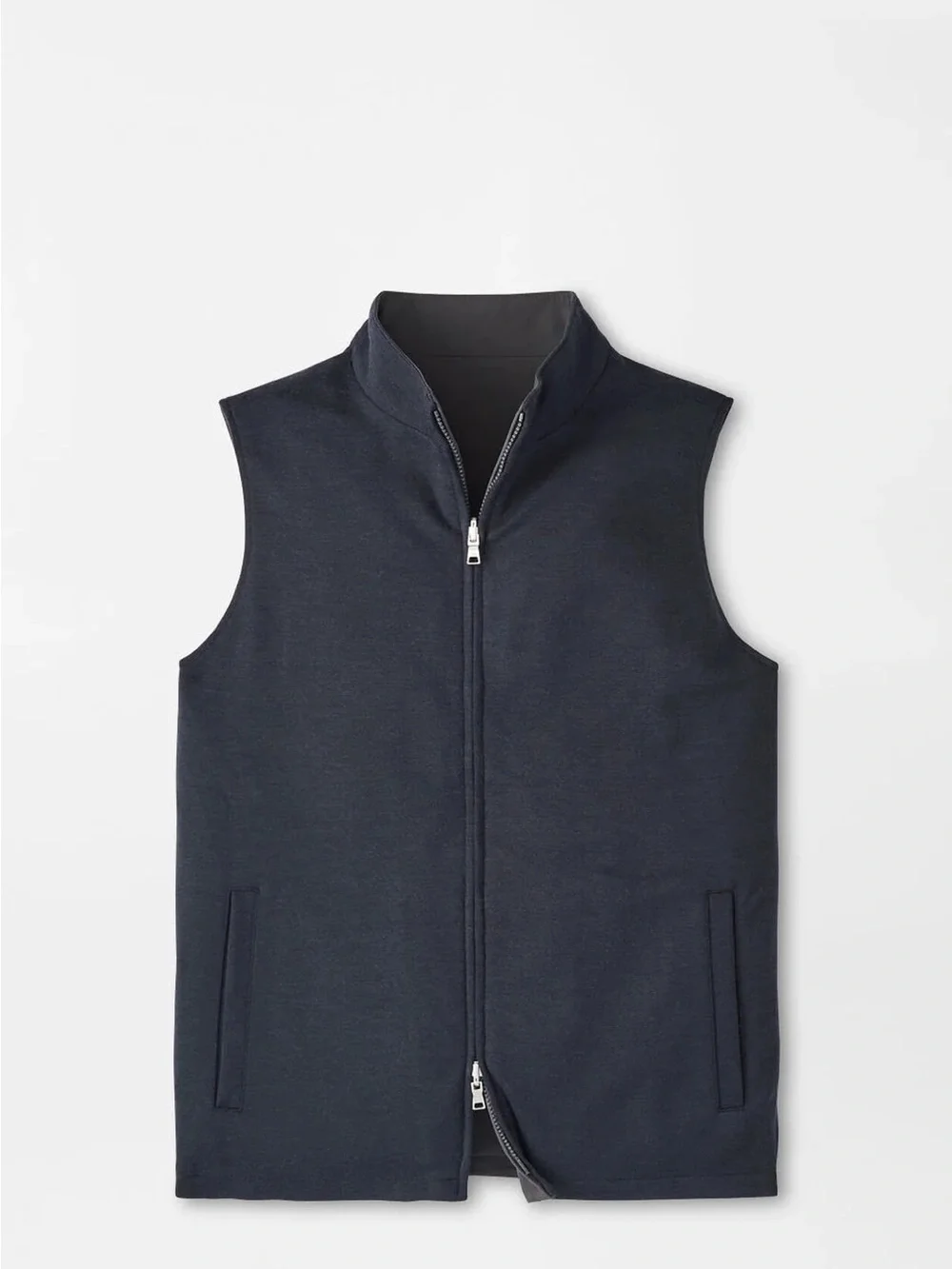 NWT Peter Millar Ryder Reversible Vest: Iridium (Small)